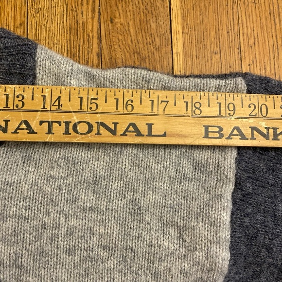 DUKE OF MARLBOROUGH Men's Large Sweater Argyle New Wool Crew Neck England VTG - Picture 9 of 12